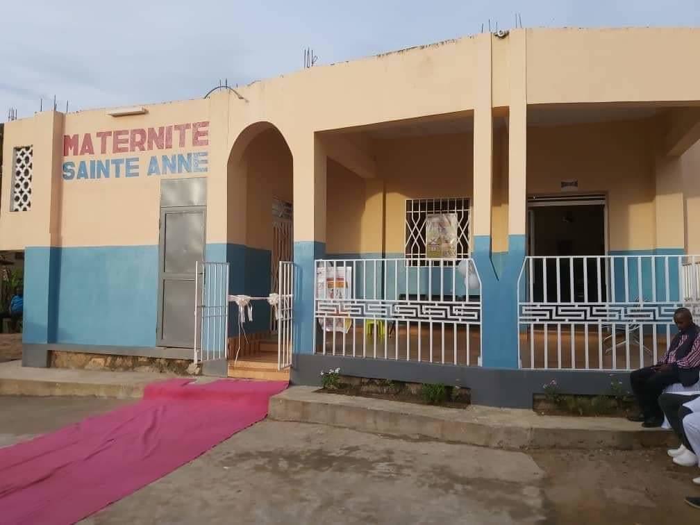 La sala de maternidad que se construyó en 2019. 