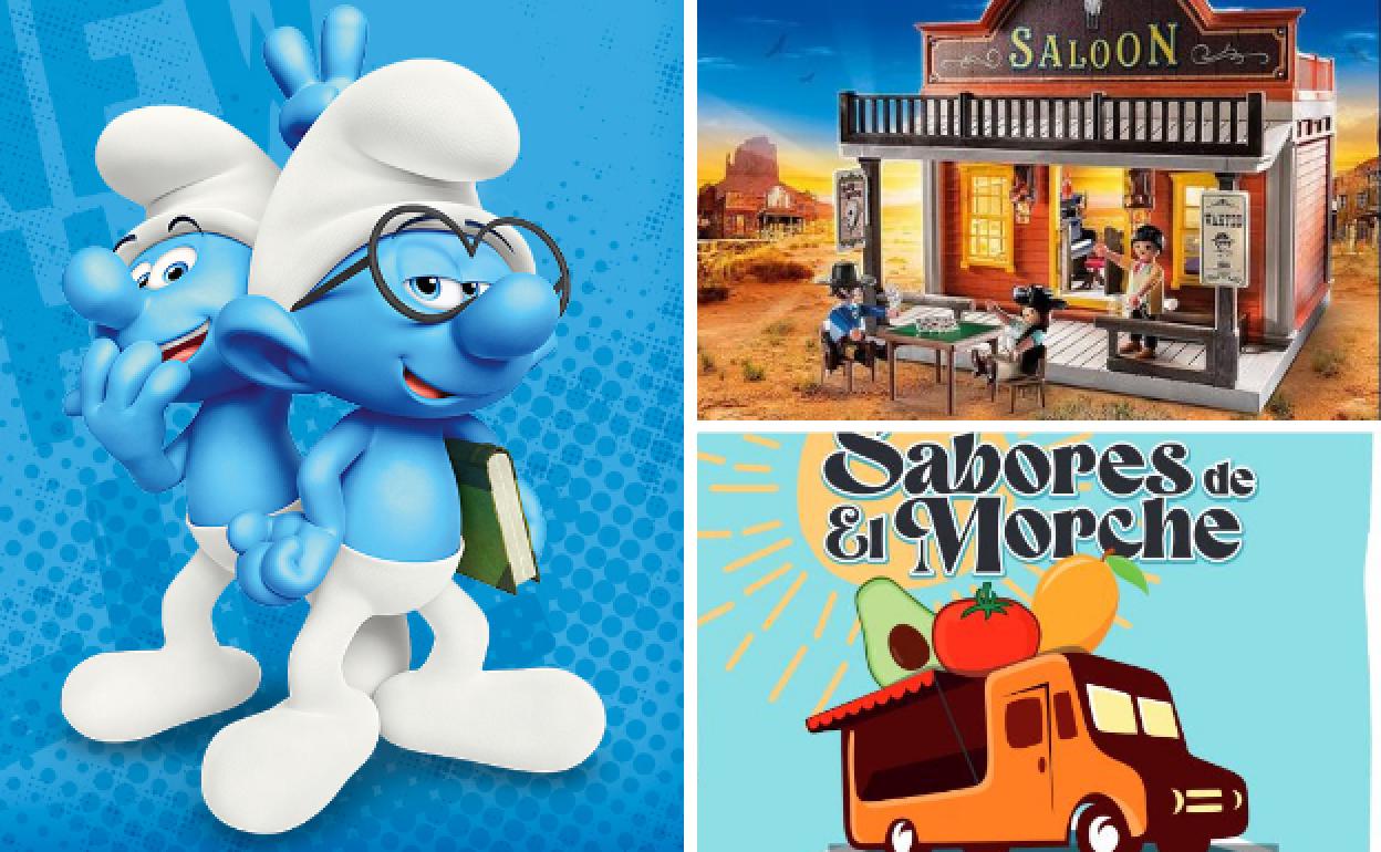 Pitufos, Playmobil y más planes en familia para el primer fin de semana de septiembre en Málaga