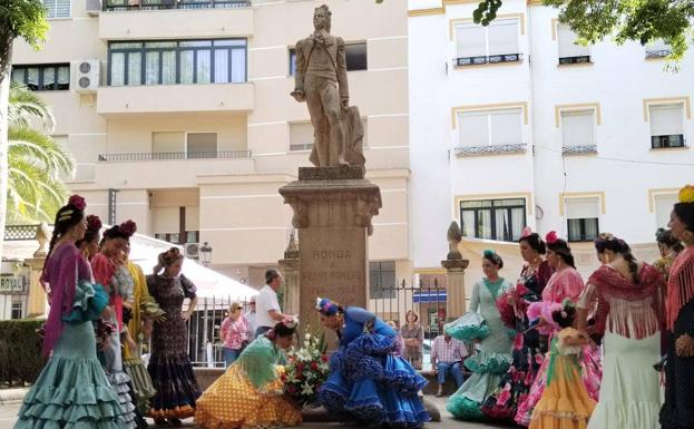 Ofrenda a Pedro Romero. 