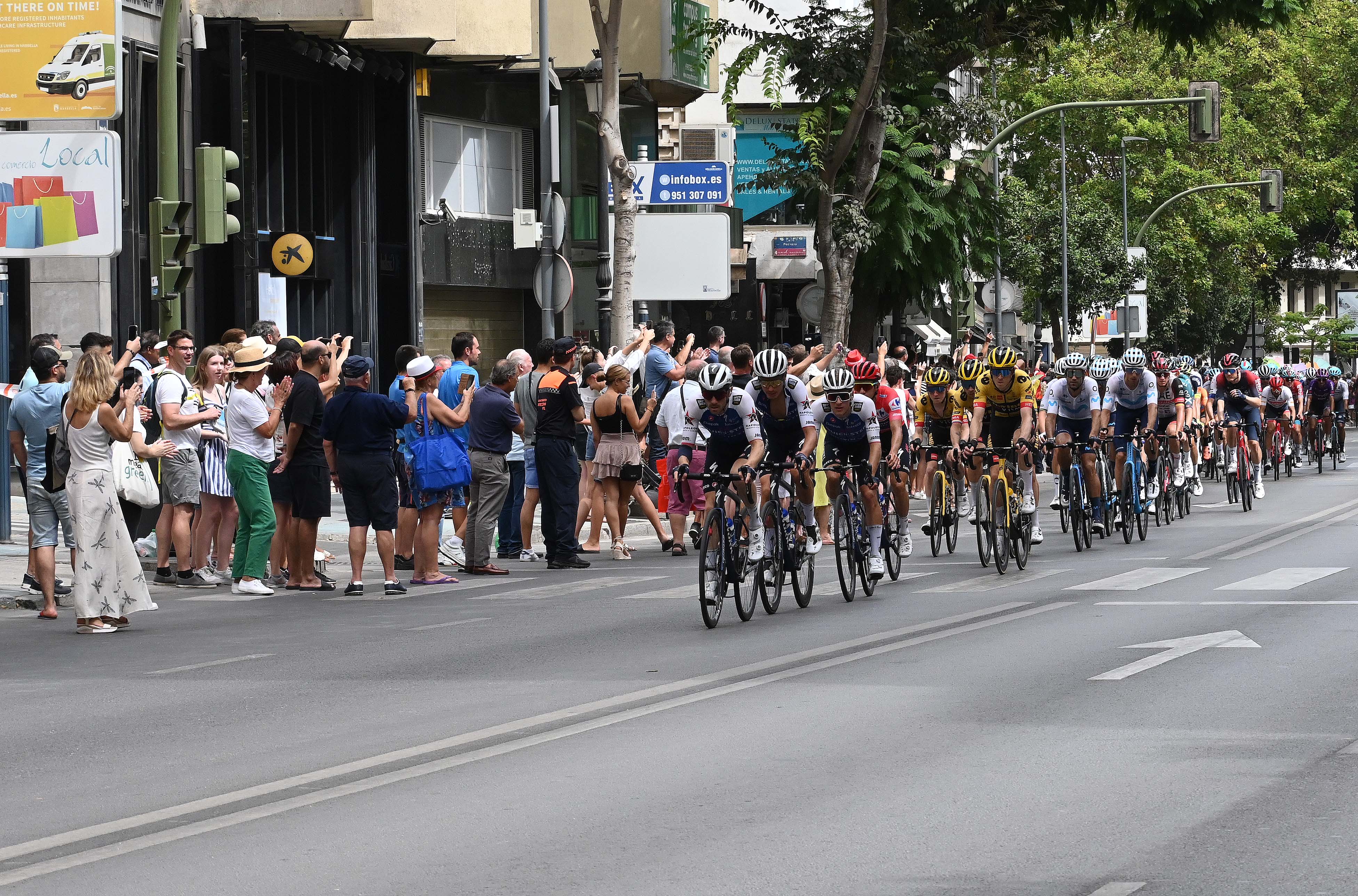 La Vuelta, a su paso por Marbella