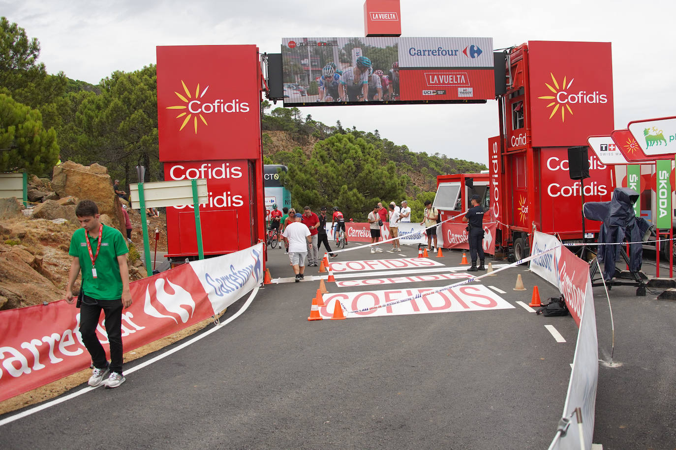 La Vuelta, a su paso por Marbella