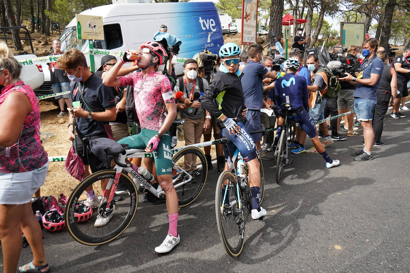 La Vuelta, a su paso por Marbella