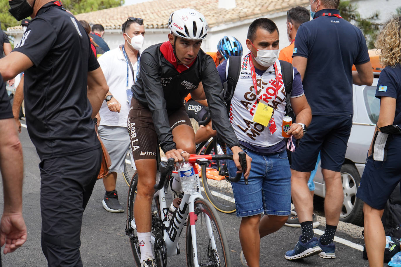 La Vuelta, a su paso por Marbella