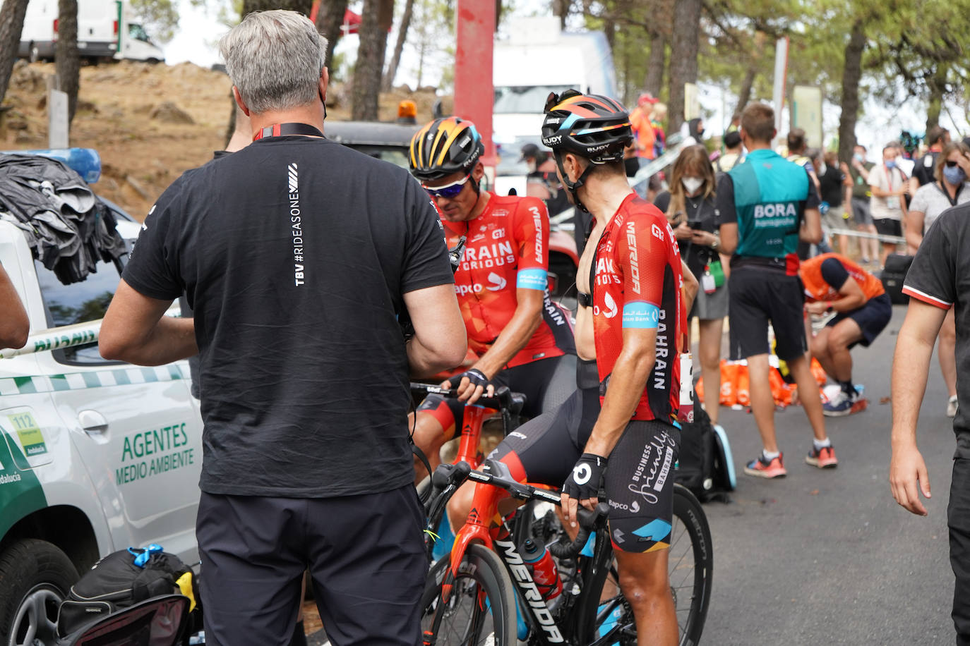 La Vuelta, a su paso por Marbella