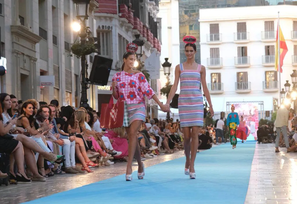 Las creaciones de Agatha Ruiz de la Prada, en la Pasarela Larios 2022. 