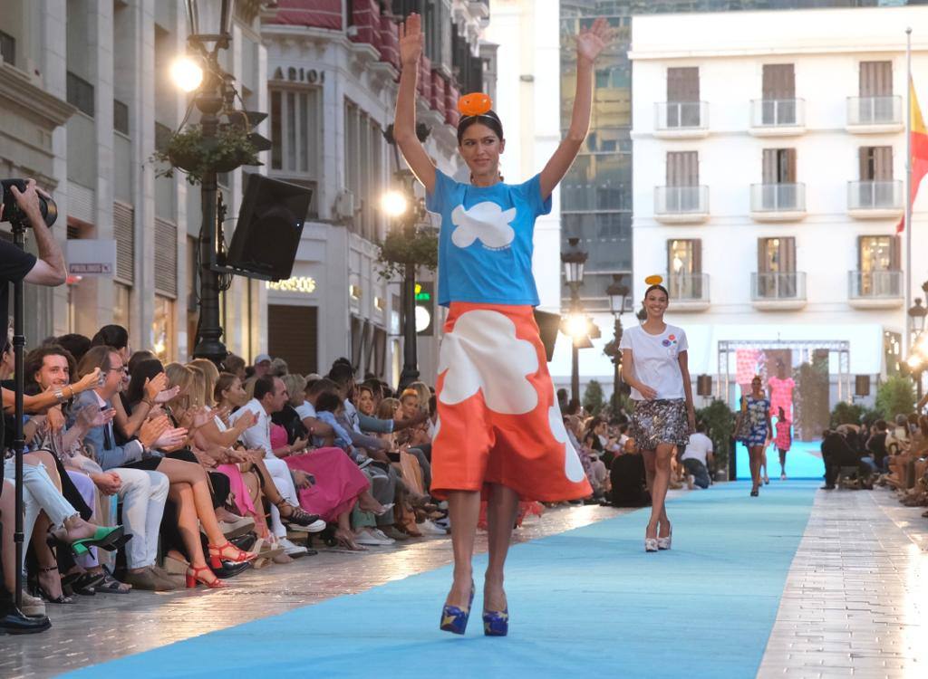 Las creaciones de Agatha Ruiz de la Prada, en la Pasarela Larios 2022. 