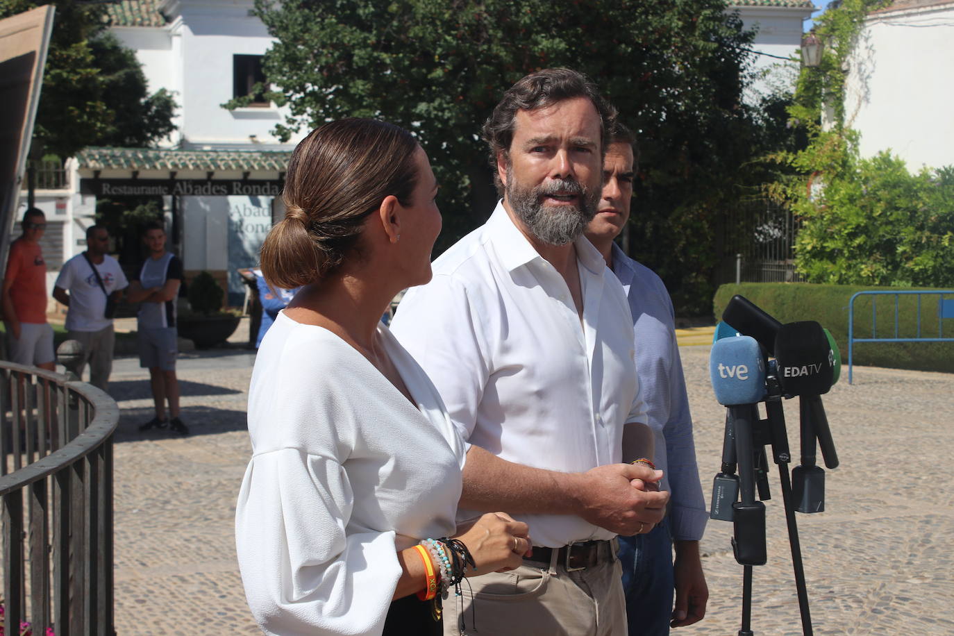 Rostros conocidos en la Goyesca de Ronda 2022. 