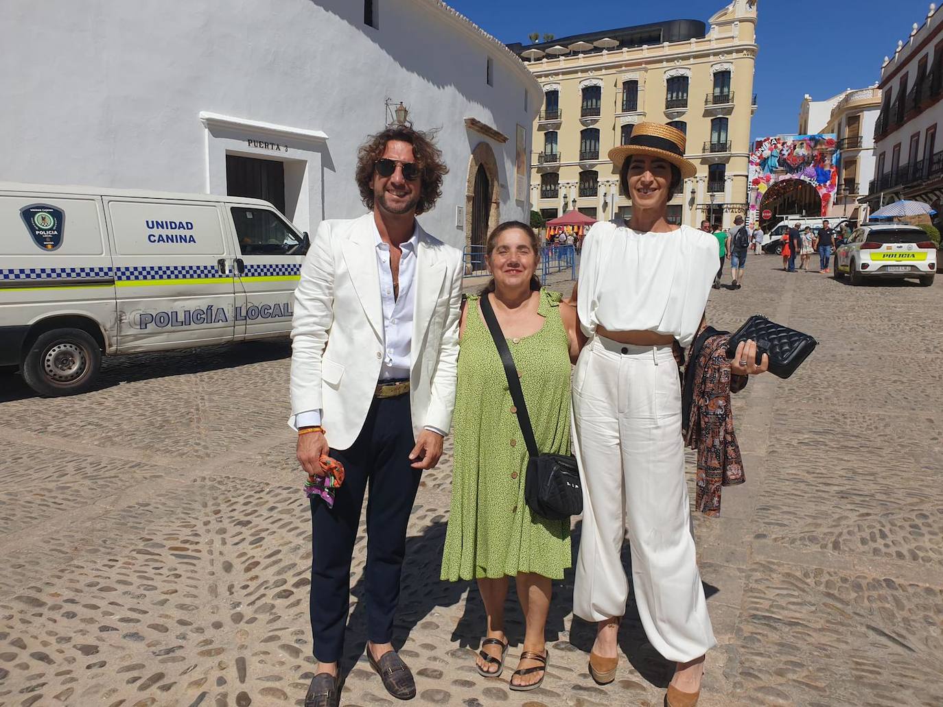 Rostros conocidos en la Goyesca de Ronda 2022. 