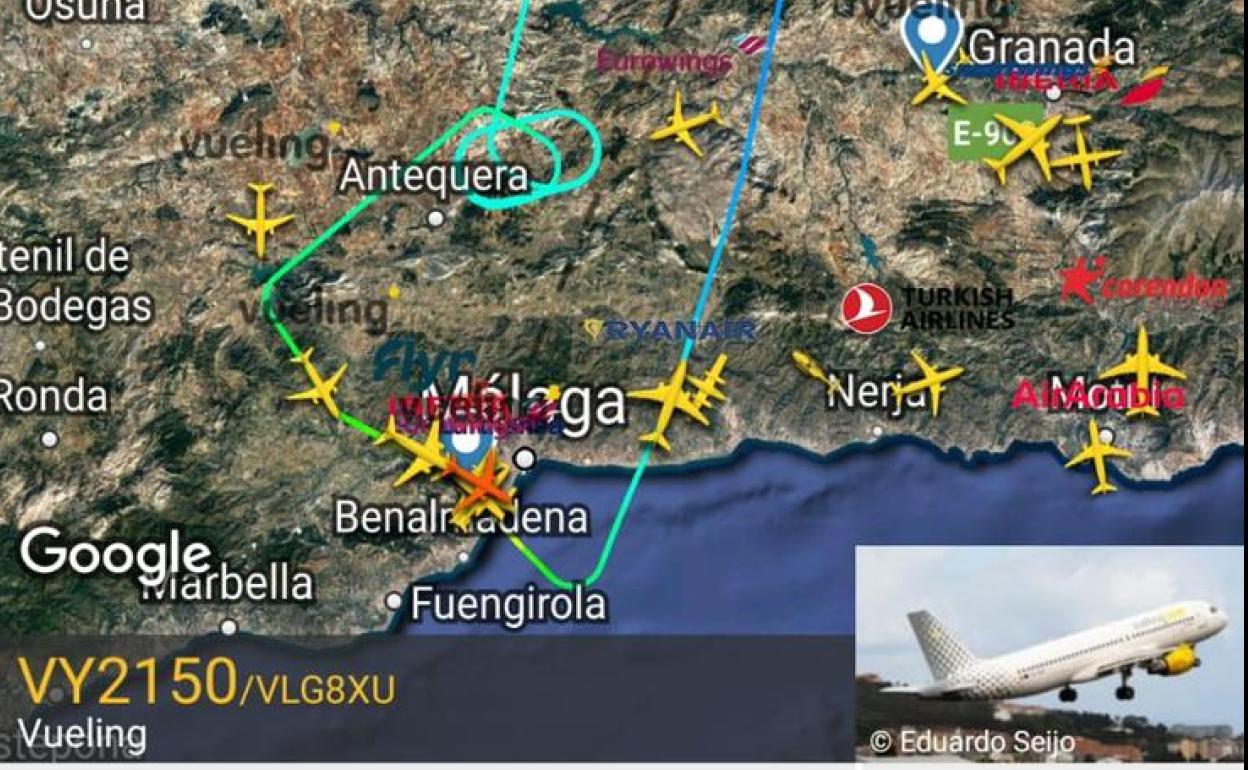 Un avión con destino a Bruselas regresa a Málaga por un posible fallo en una puerta