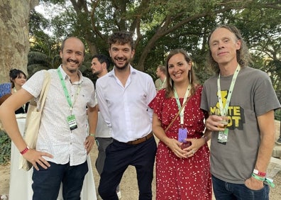 Imagen secundaria 1 - En la primera foto, Diana Dadanova, Martina Di Rosso, Erica Pender, Ruud Berends, Jannica Honey y Fridh Ingela. En la segunda, Carlos Moreno, Neal Thompson, Amie Therrien y Mattias Tell. En la última, Sergio Arbelaez, Fran Sandoval y Stephan Nordheim. 