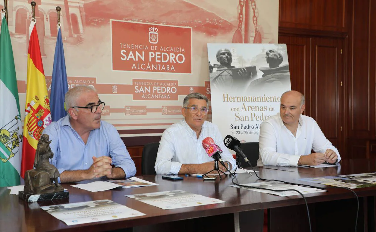 Tres días de actividades por el hermanamiento de San Pedro Alcántara y Arenas de San Pedro