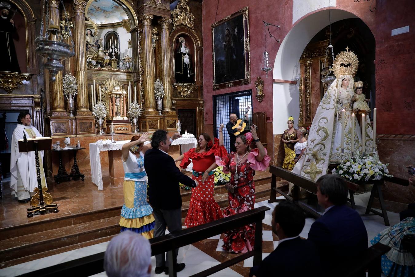 Regresa la romería de la Virgen de la Alegría de Málaga tras dos años