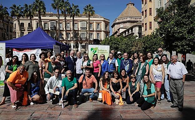 Imagen principal - La &#039;pandemia silenciosa&#039; se deja escuchar en Málaga