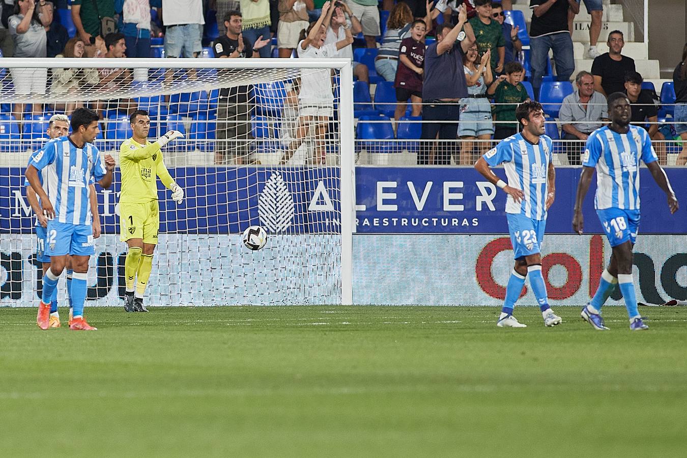 El Málaga ha visitado al Huesca en la quinta jornada. 