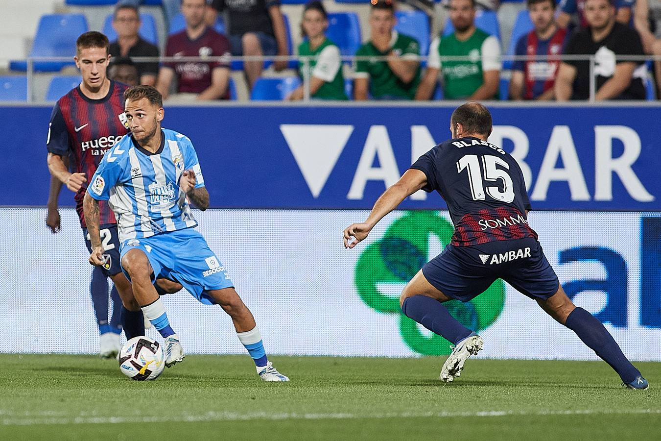 El Málaga ha visitado al Huesca en la quinta jornada. 