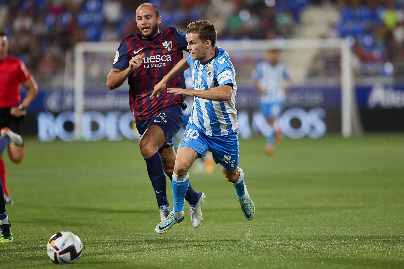 El Málaga ha visitado al Huesca en la quinta jornada. 