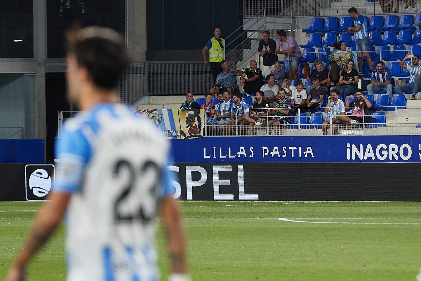 El Málaga ha visitado al Huesca en la quinta jornada. 