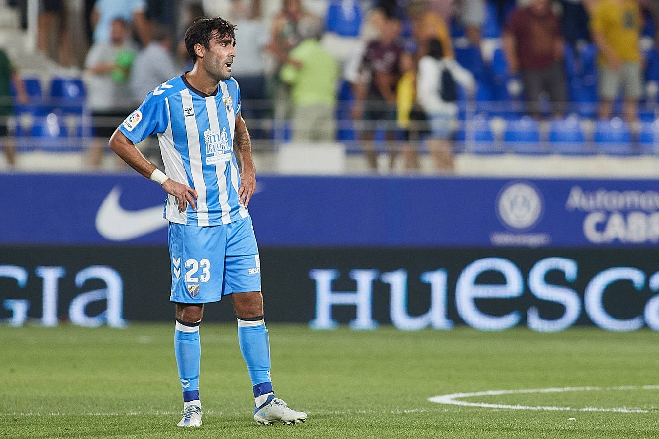 El Málaga ha visitado al Huesca en la quinta jornada. 