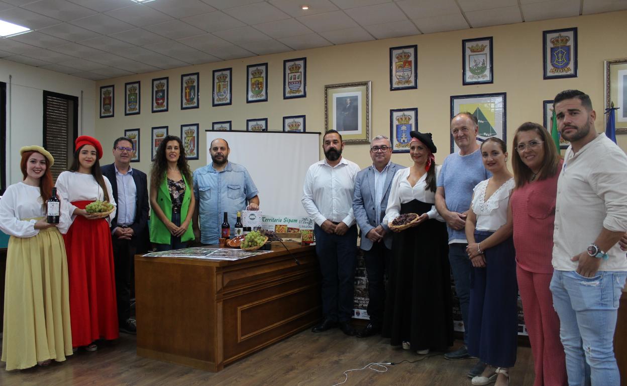 Acto de presentación de la festividad, este martes en la Mancomunidad Oriental. 