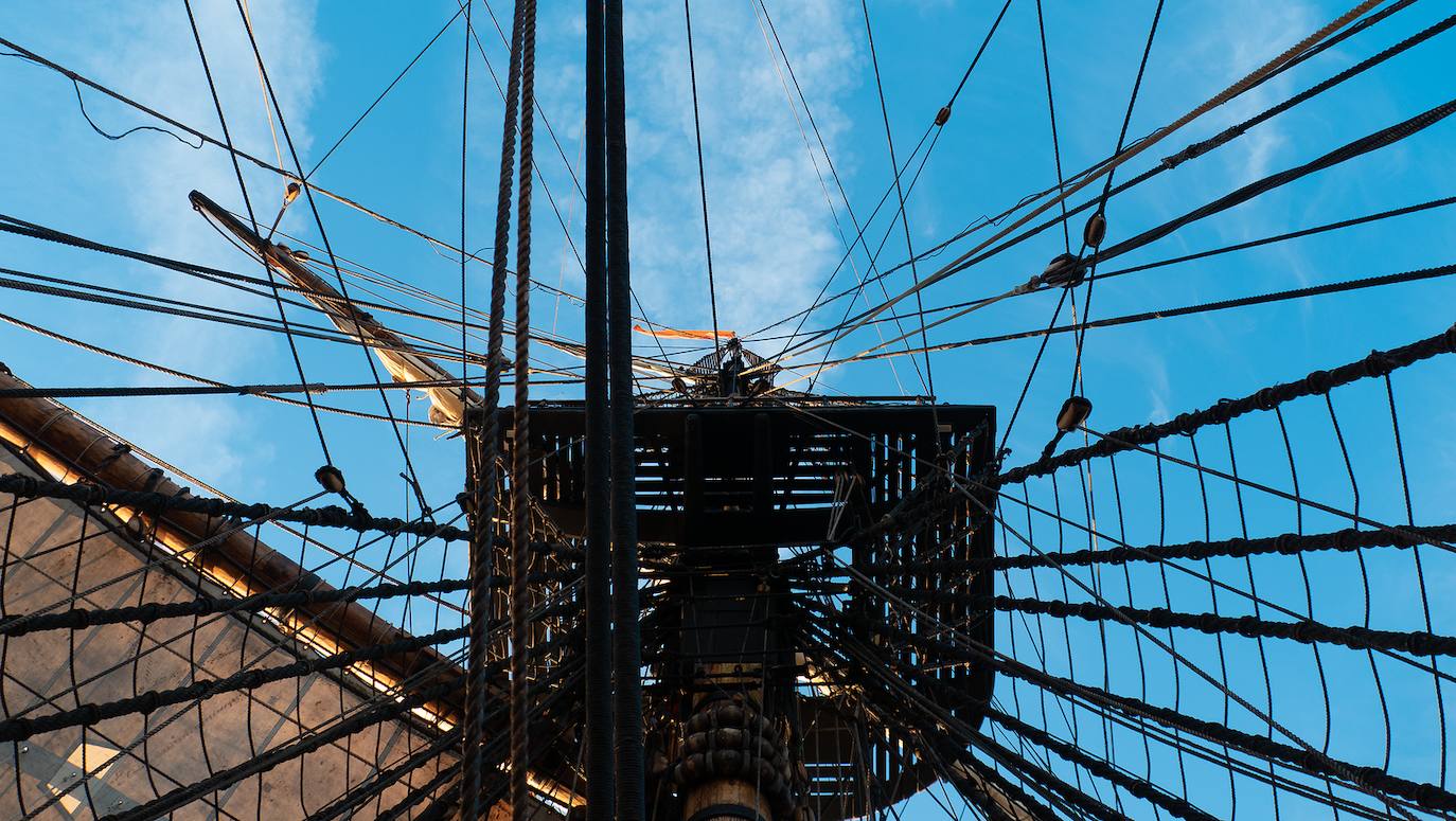 El buque sueco Götheborg podrá visitarse en el Puerto de Málaga. 