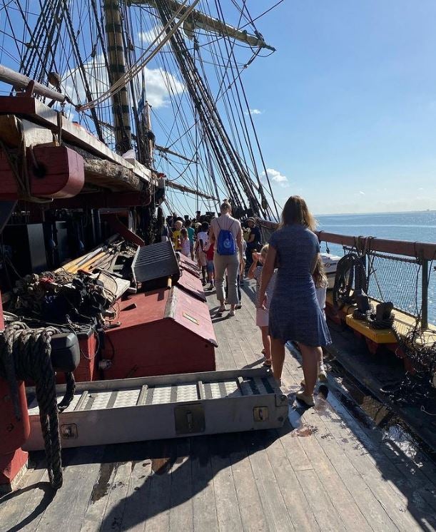 El buque sueco Götheborg podrá visitarse en el Puerto de Málaga. 