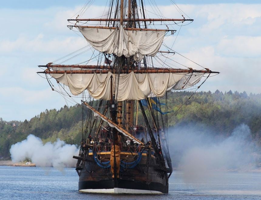 El buque sueco Götheborg podrá visitarse en el Puerto de Málaga. 