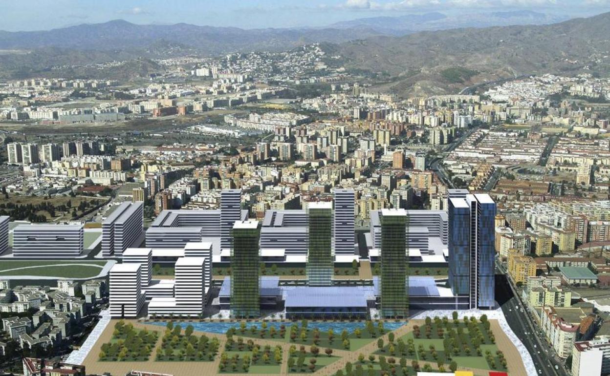 La Sareb posee los derechos de la torre más alta, de 34 plantas. 