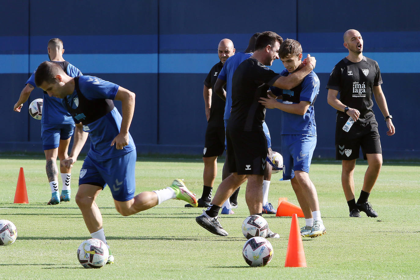 Fotos: Imágenes del entrenamiento del Málaga de este miércoles 14 de septiembre