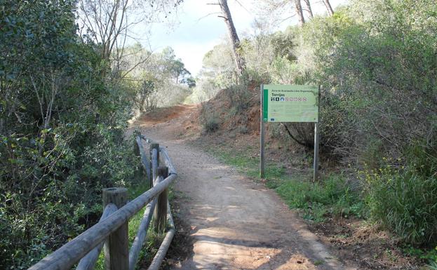 Fin oficial del sendero de Torrijos.