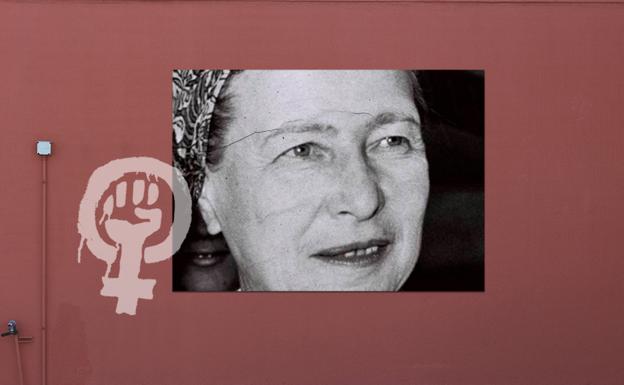 Simone de Beauvoir.