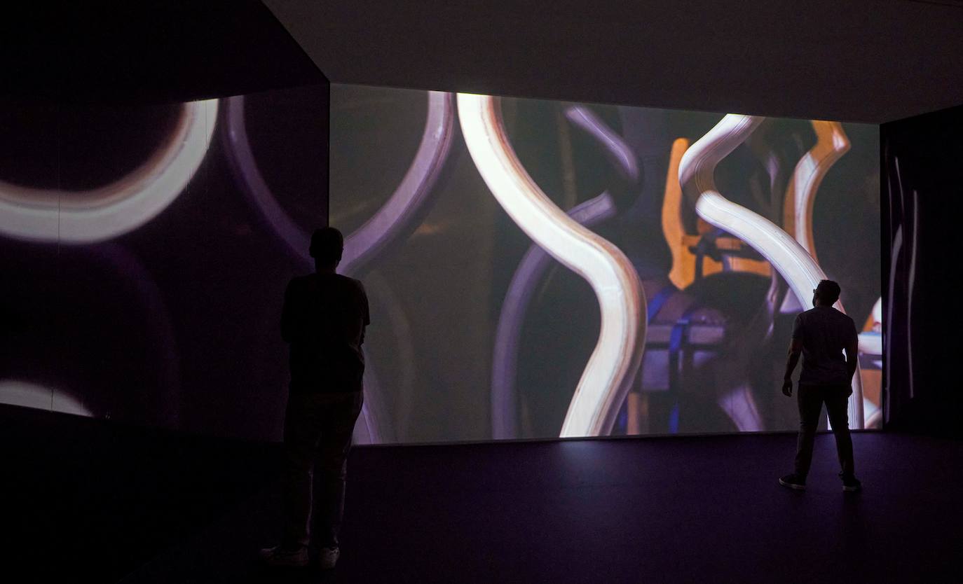 El montaje de la creadora malagueña estará en el museo nacional hasta el próximo 27 de febrero 