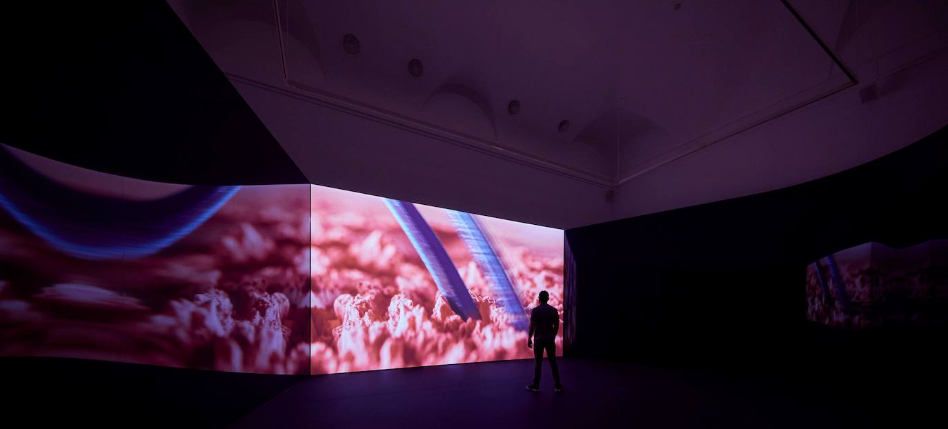 El montaje de la creadora malagueña estará en el museo nacional hasta el próximo 27 de febrero 