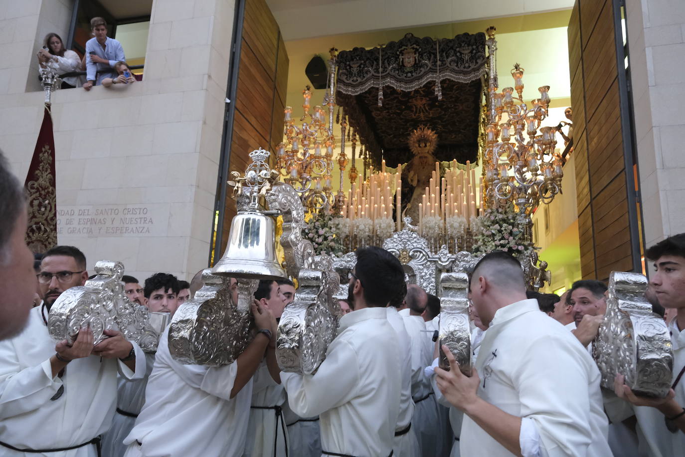 Se celebran los actos del centenario de la cofradía perchelera 