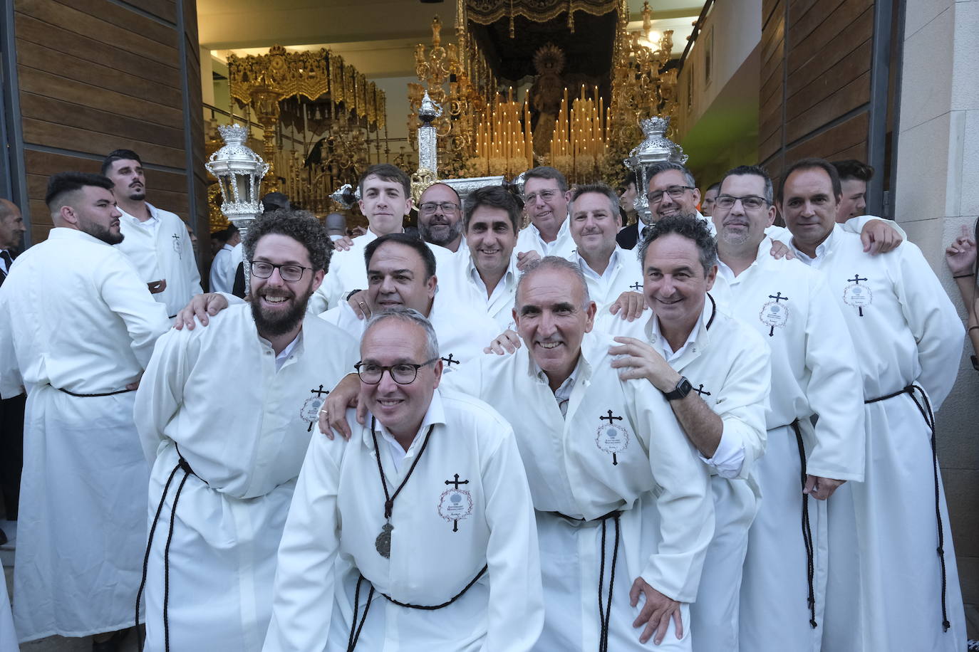 Se celebran los actos del centenario de la cofradía perchelera 