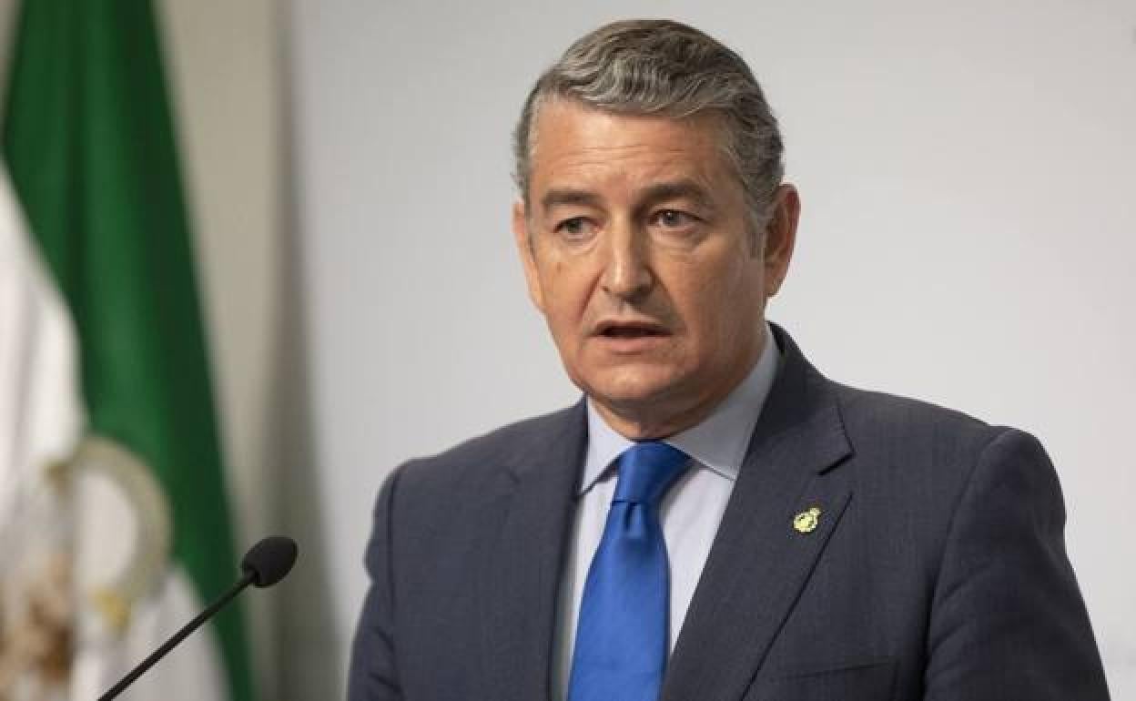El consejero Antonio Sanz, en una imagen de archivo 