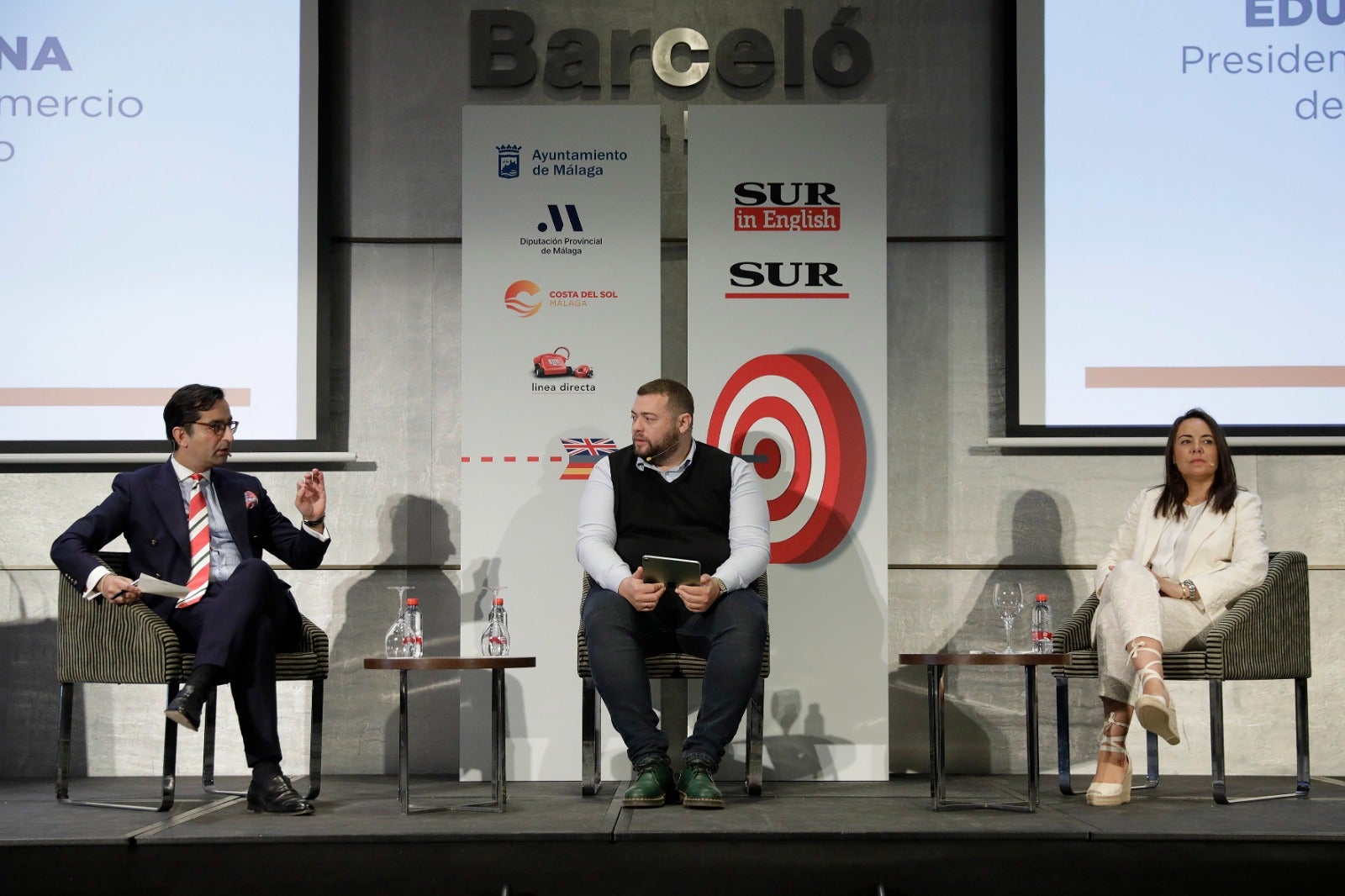 Diferentes expertos en economía, turismo o comercio debaten en diferentes ponencias, en el Hotel Barceló de Málaga