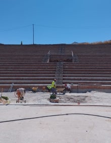 Imagen secundaria 2 - Construcción del Parque Lineal.