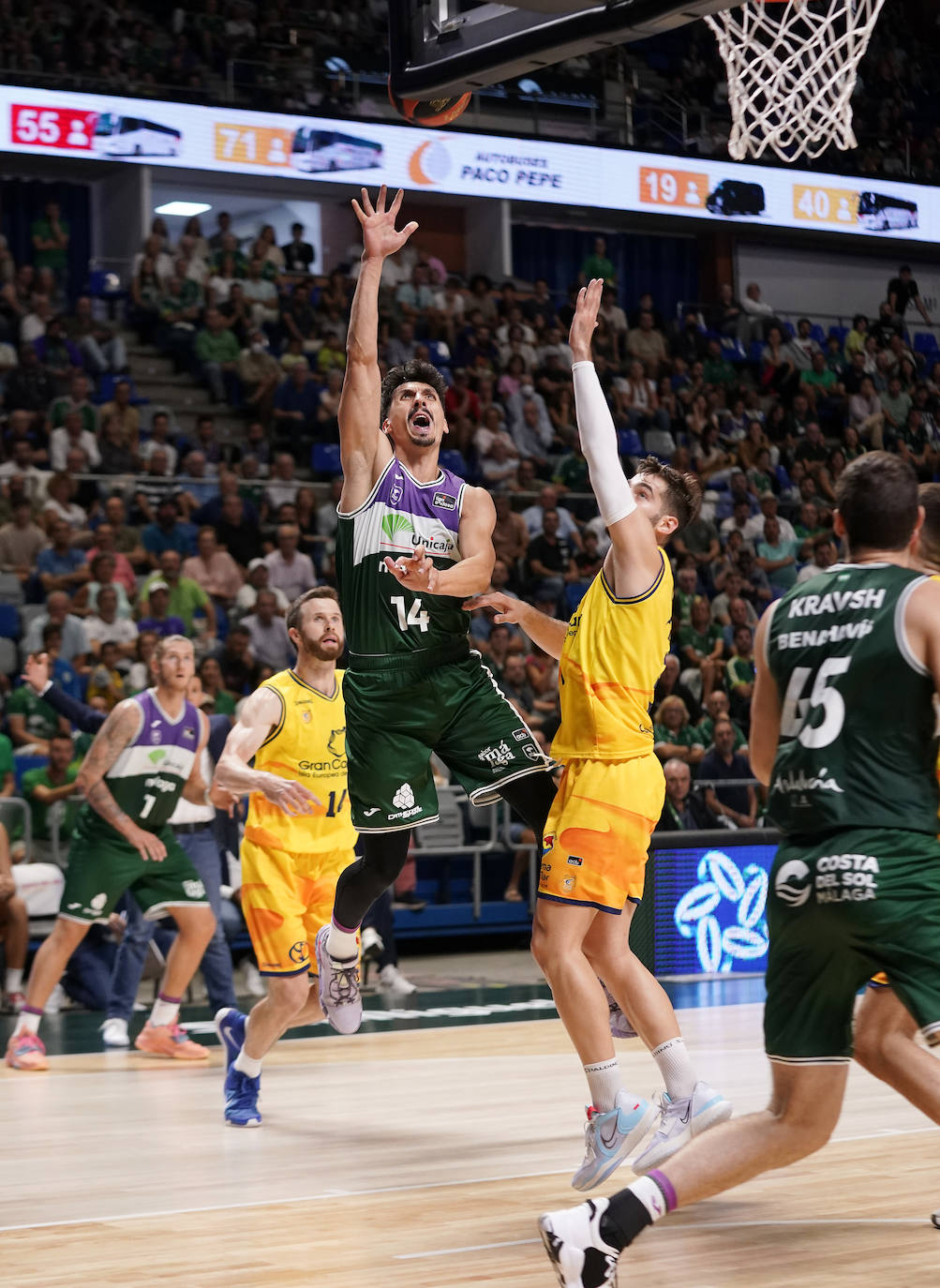 El Unicaja suma su primer triunfo de la temporada. 