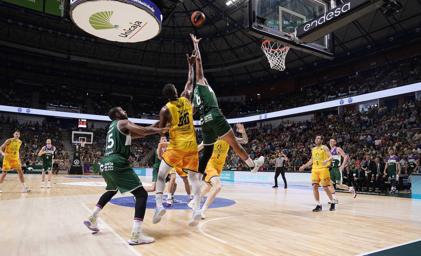 El Unicaja suma su primer triunfo de la temporada. 