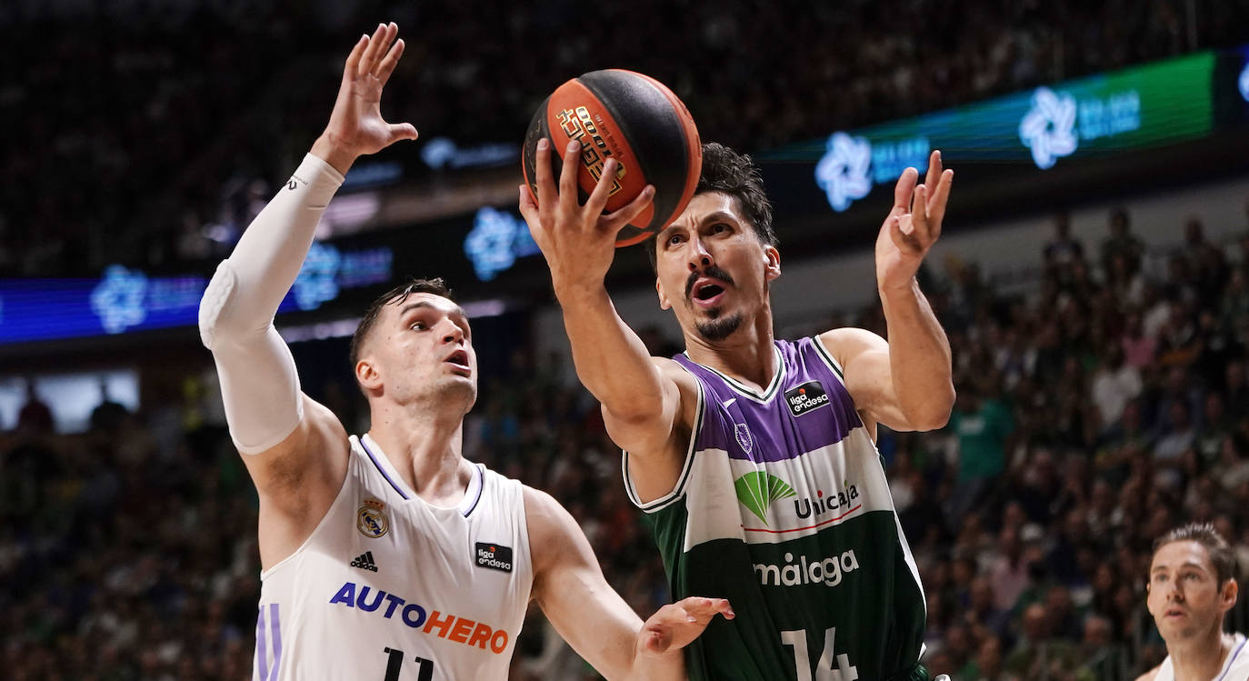El cuadro malagueño se ha medido este domingo al Real Madrid arropado por un Martín Carpena lleno
