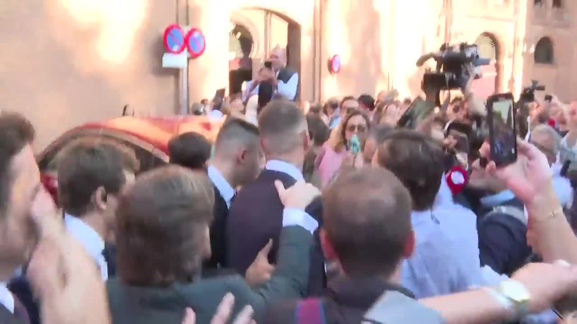 Sergio Ramos y Keylor Navas acuden a la corrida de la Hispanidad