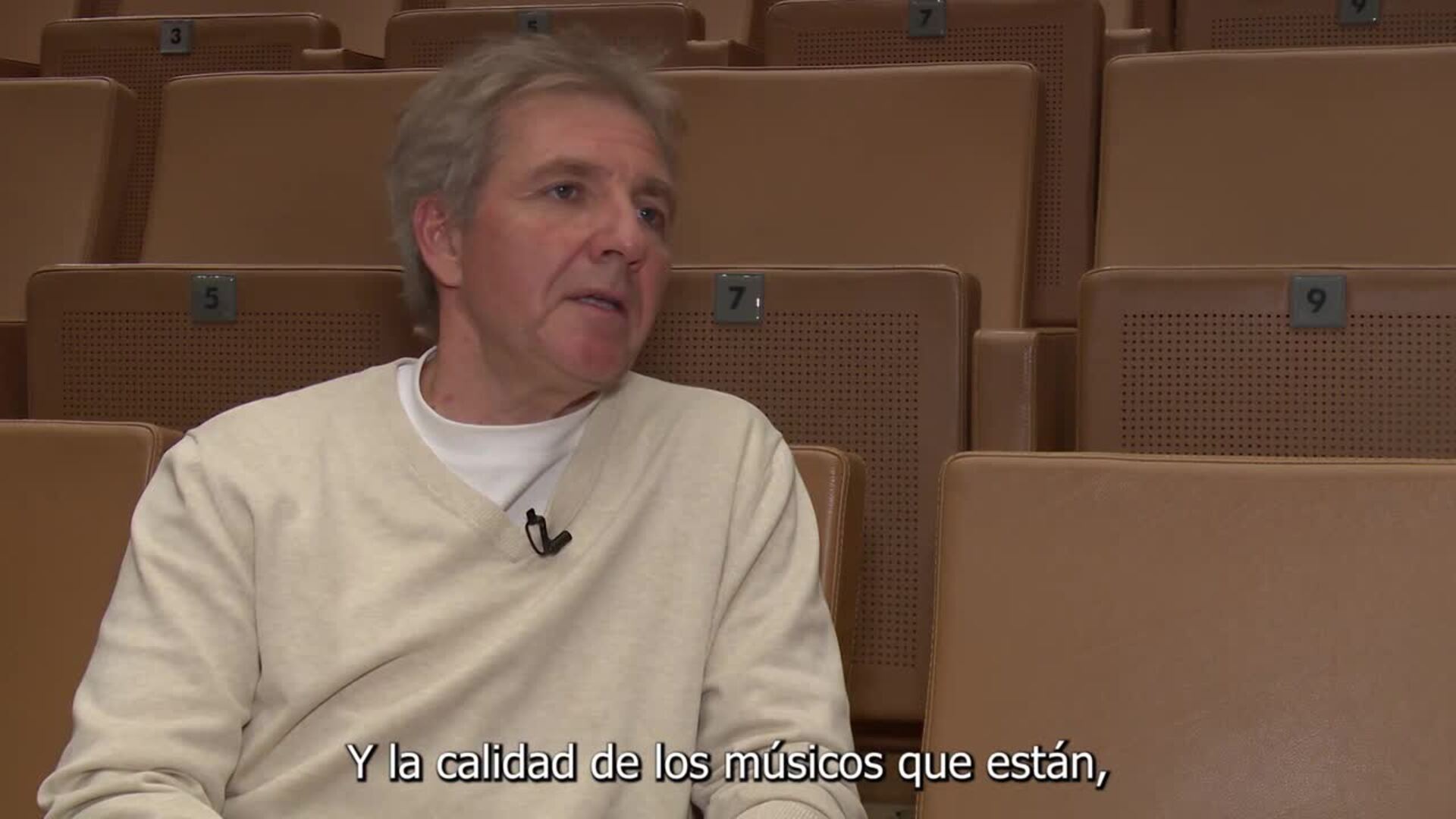 Thierry Fischer debuta mañana como director titular de la OSCyL: "Era una elección obvia"