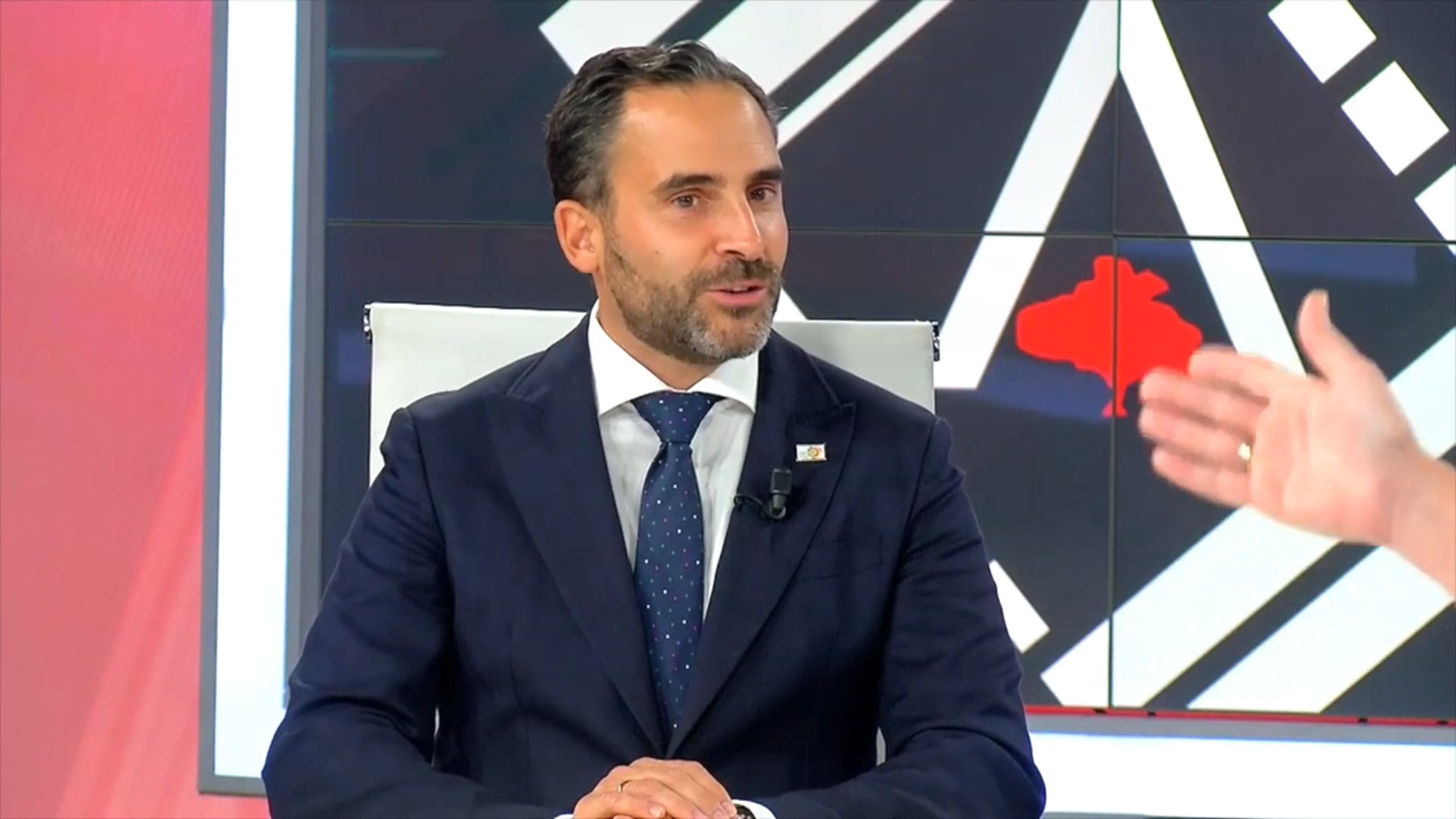 Dani Pérez, candidato a la Alcaldía de Málaga, en el programa 'La Alameda'