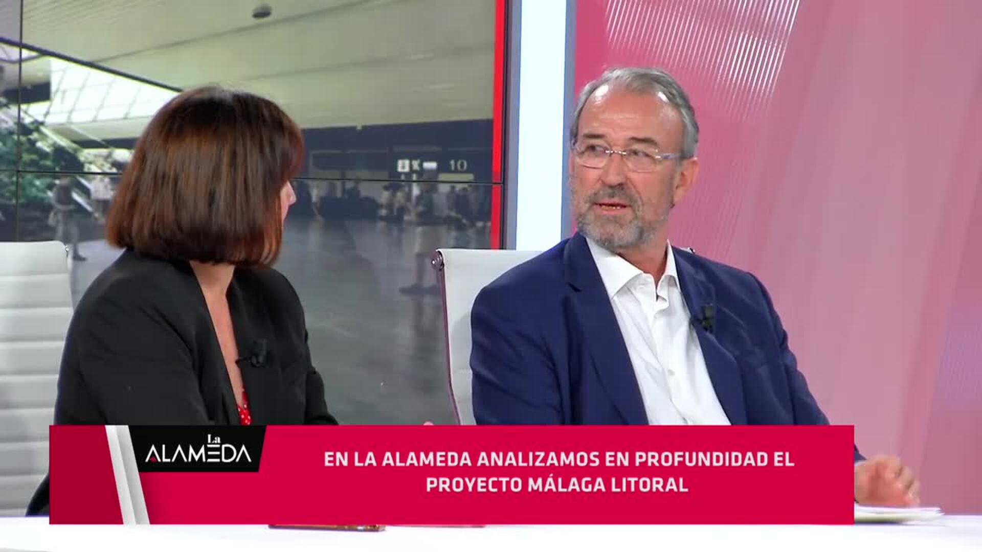 El plan Málaga Litoral y Pablo Otaola, coordinador general de infraestructuras y proyectos del Ayuntamiento de Málaga, en el programa 'La Alameda'