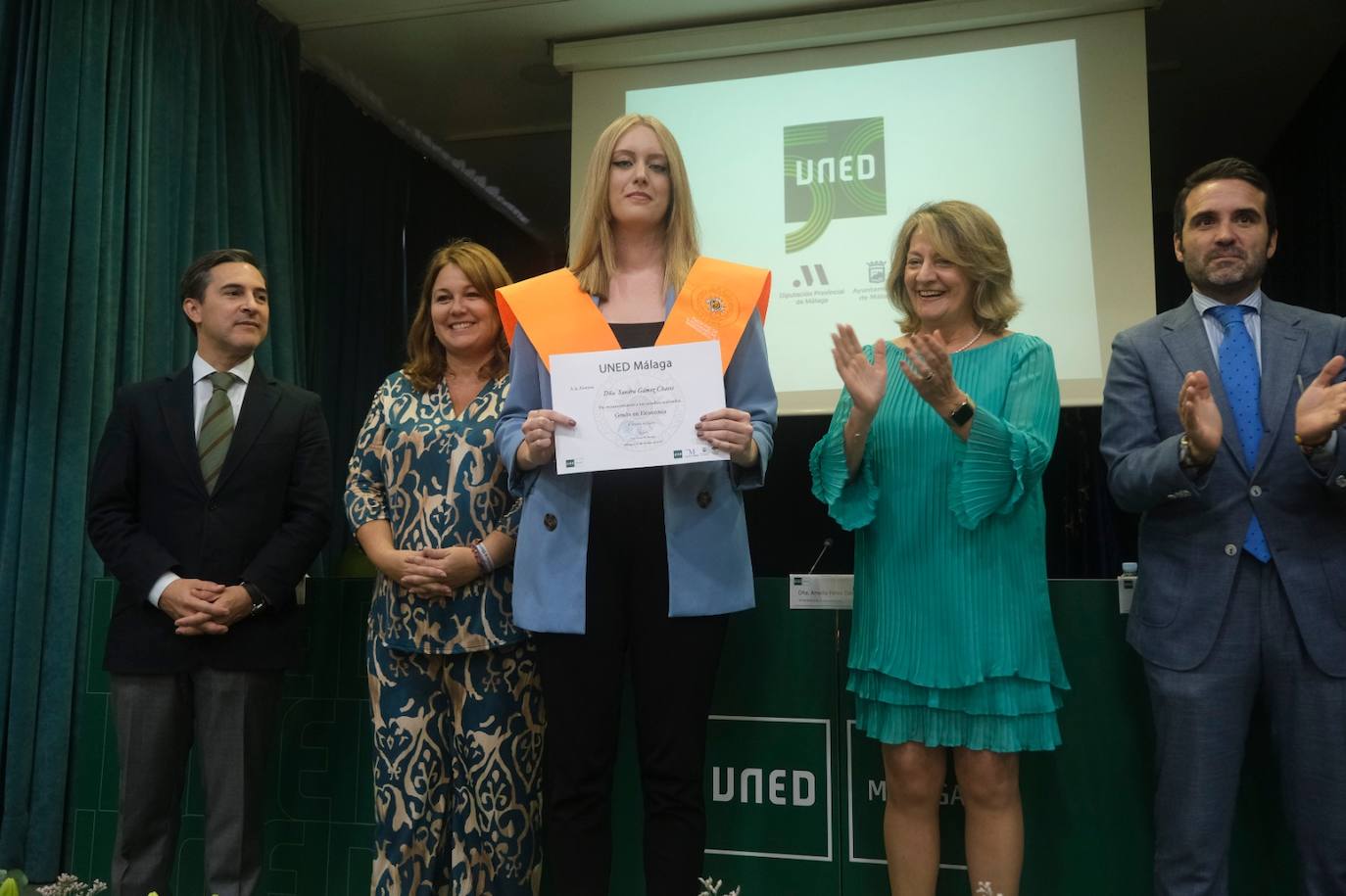 Inauguración del nuevo curso académico en la UNED de Málaga. 