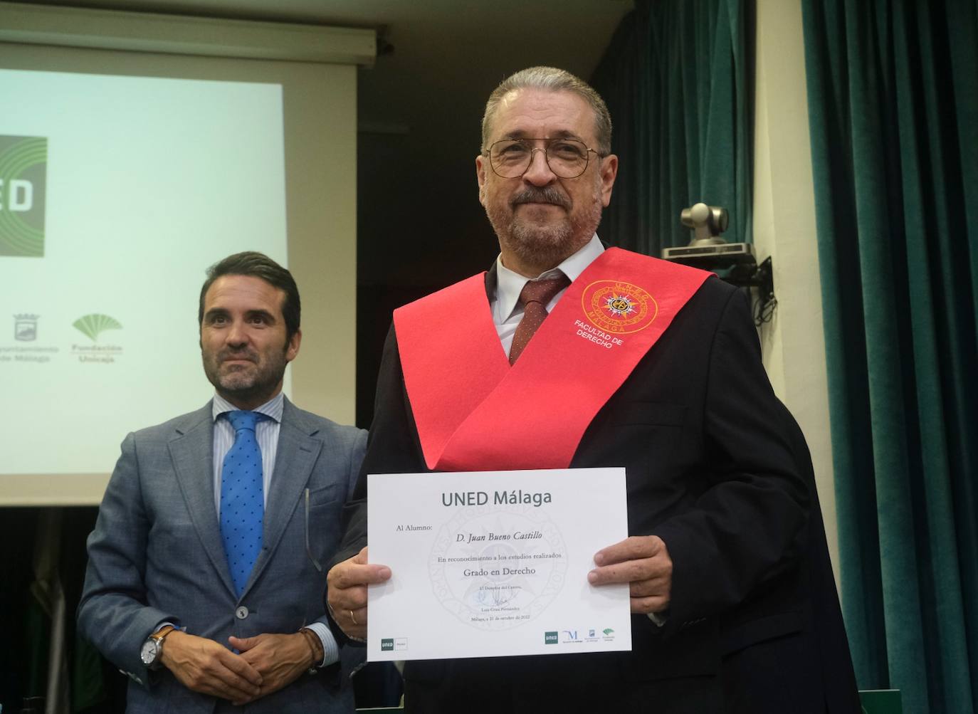 Inauguración del nuevo curso académico en la UNED de Málaga. 