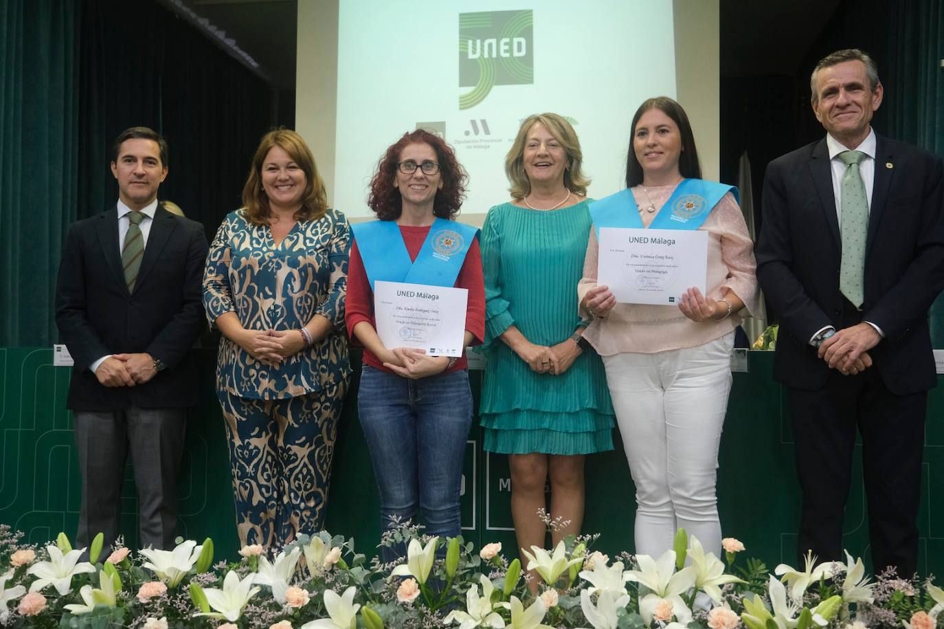 Inauguración del nuevo curso académico en la UNED de Málaga. 