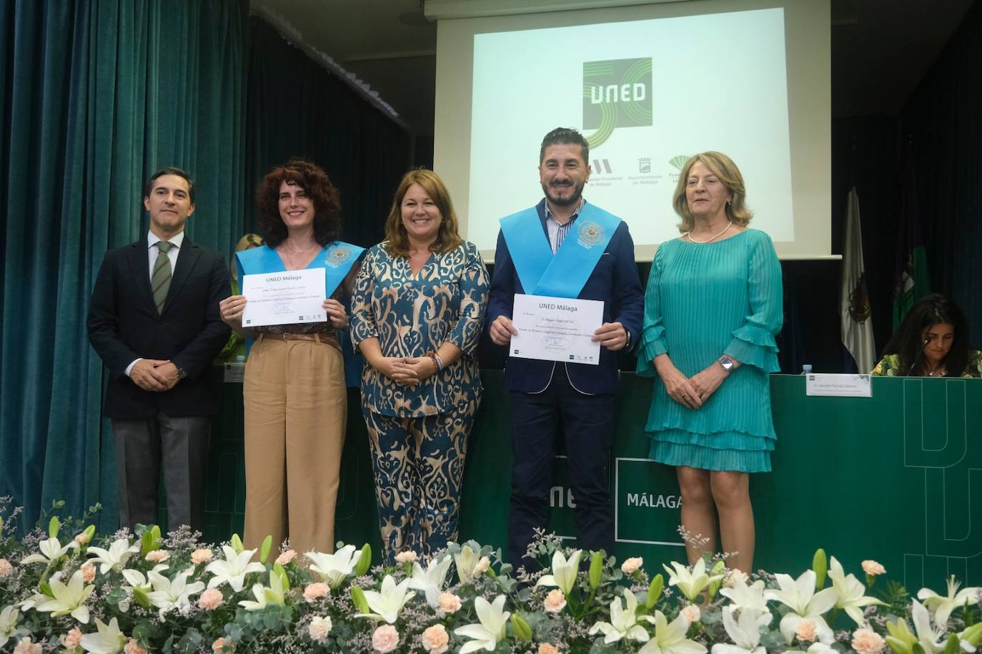 Inauguración del nuevo curso académico en la UNED de Málaga. 