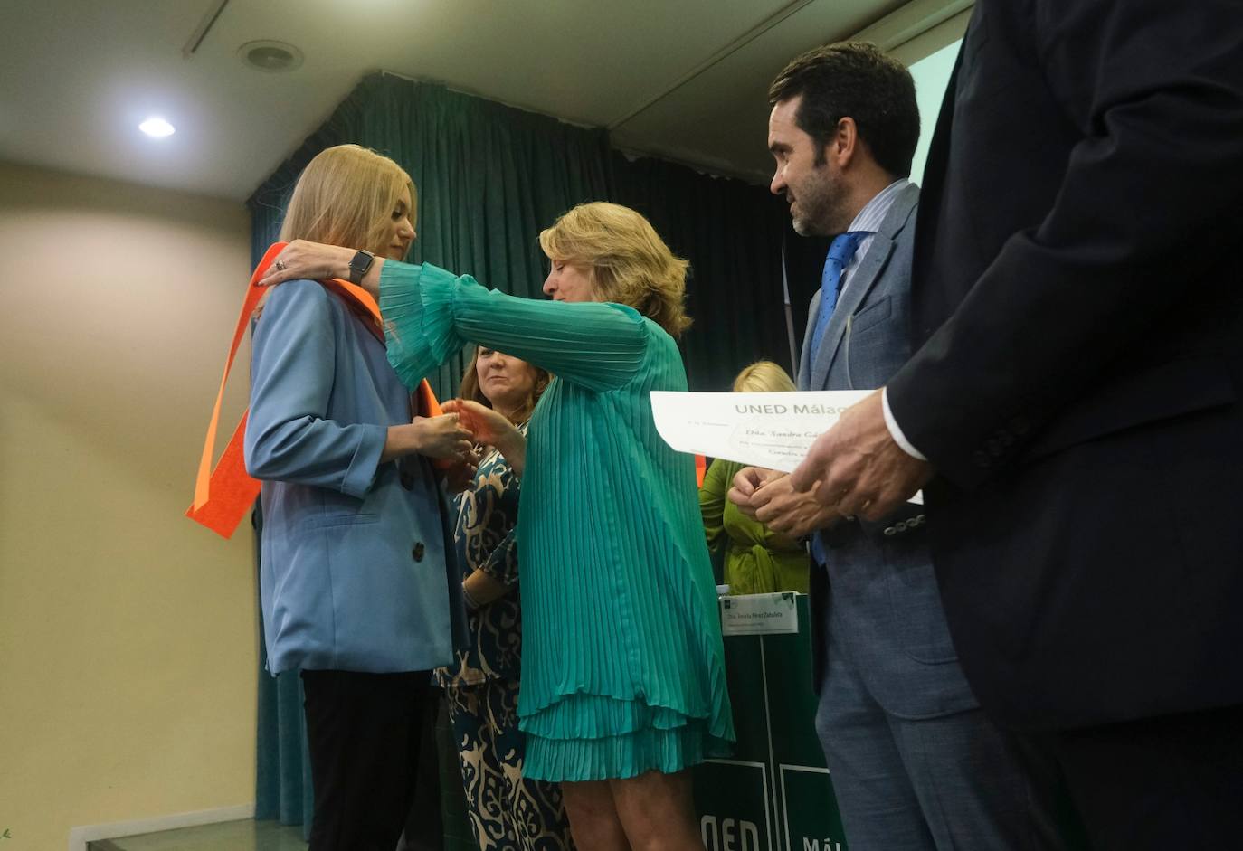 Inauguración del nuevo curso académico en la UNED de Málaga. 