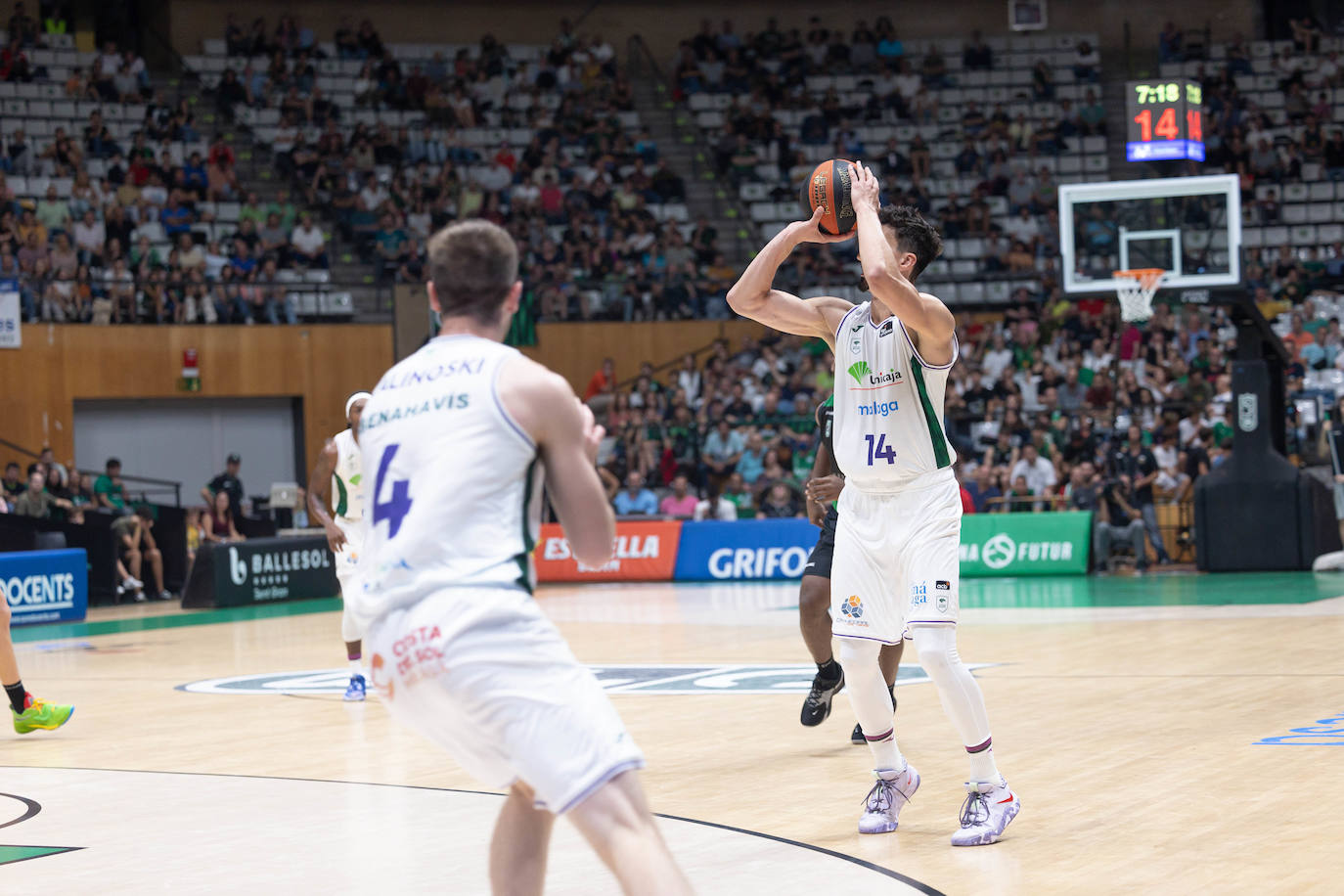 Derrota del Unicaja en la cancha del Joventut. 